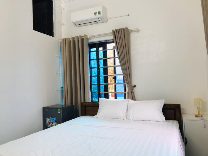 Phòng nghỉ dưỡng đầy đủ thiết bị và tiện nghi hiện đại